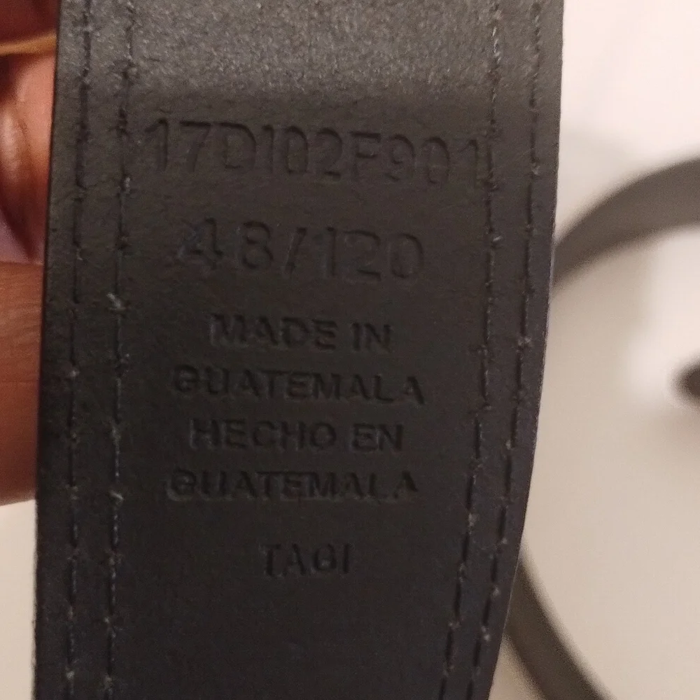 Big Men's Dickies Leather Belt